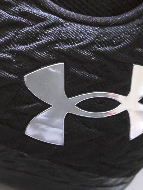 Under Armour Spotlight Clone 3.0 MC Football Cleats Men\'s Black & Silver Sz 14 main image 6